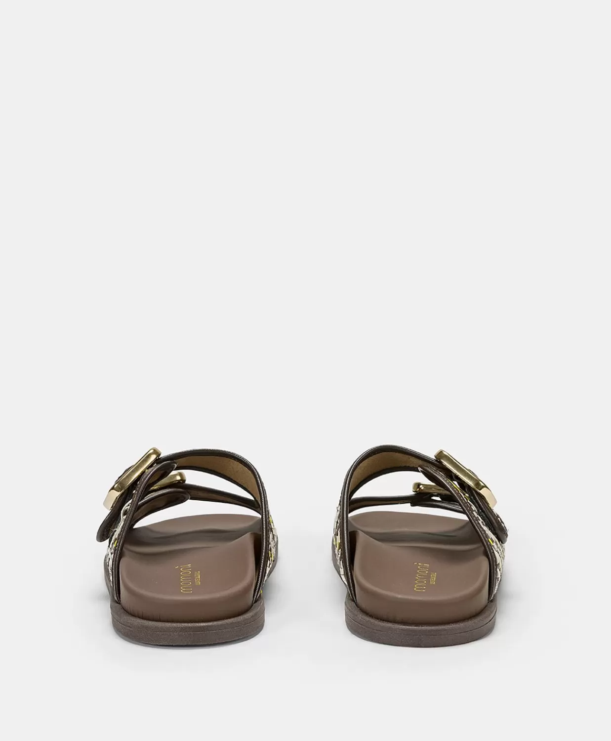 Scarpe>Momoni Sandali Chamorro Con Intreccio - Marrone / Multicolor